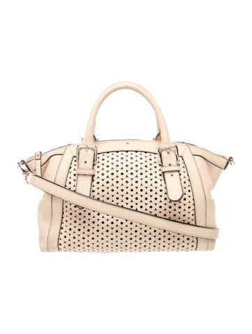 Leather Top Handle Bag