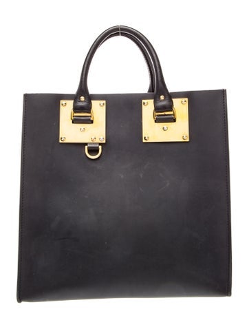 Leather Top Handle Bag