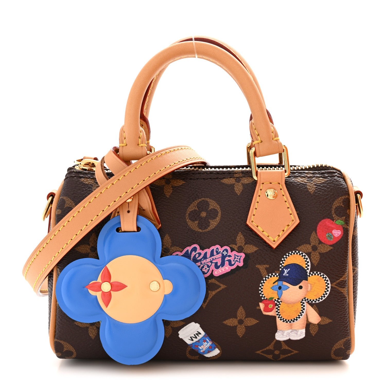 Louis Vuitton Louis Vuitton Monogram 57th Street NYC Nano Speedy Yellow Cab
