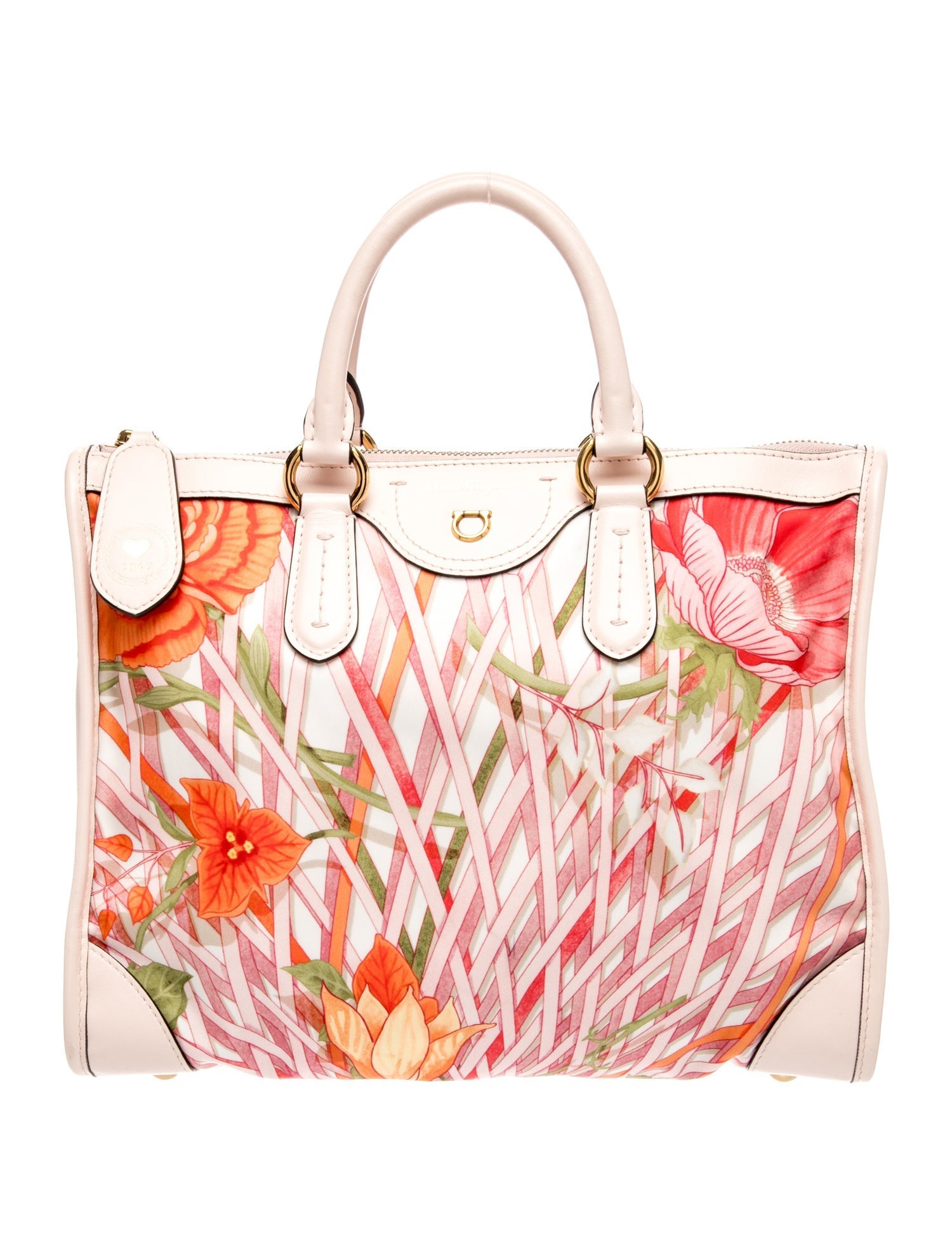 Leather Top Handle Bag