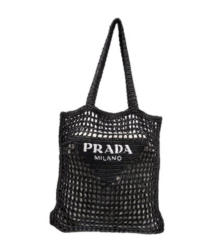 Prada Raffia Grass Tote