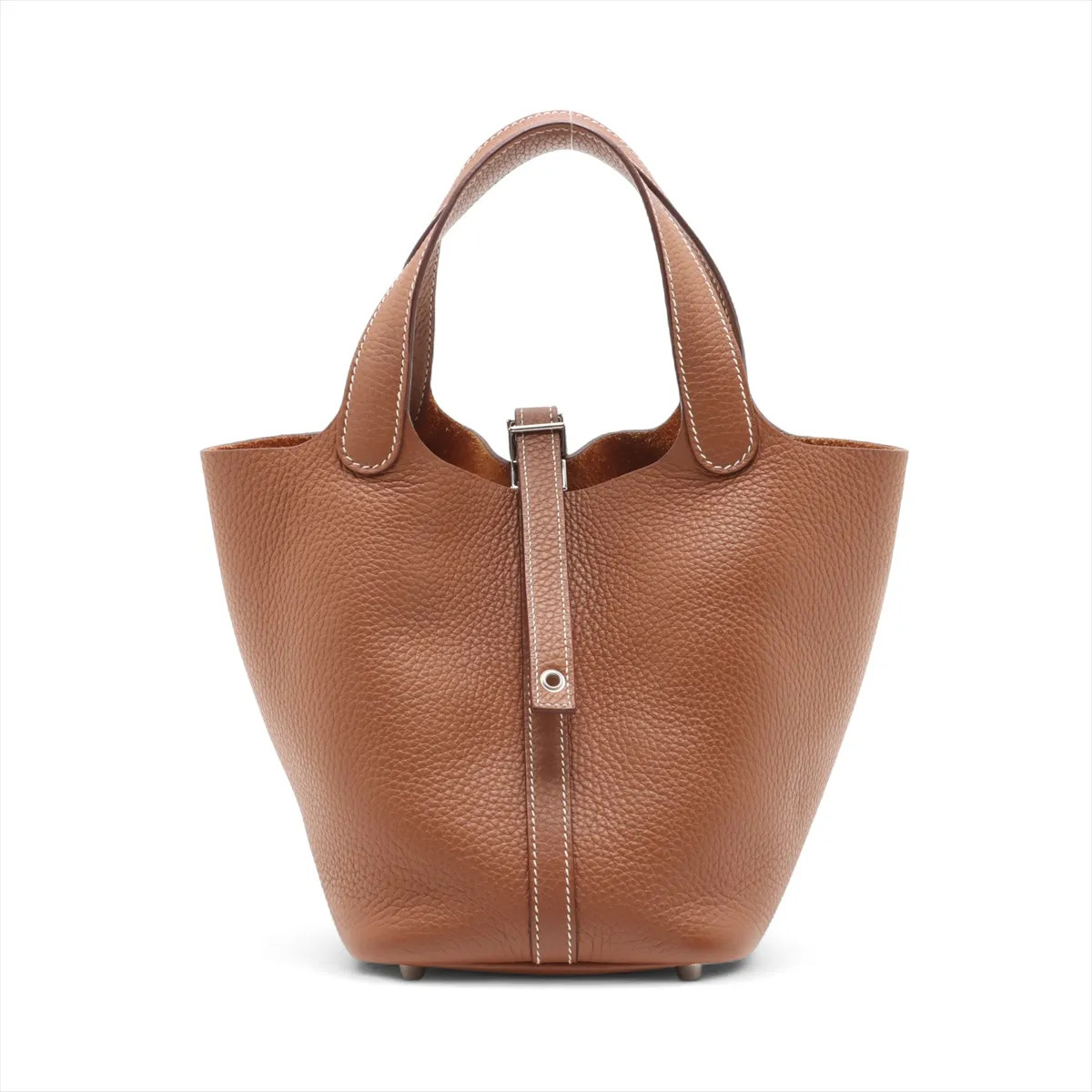 Hermès Picotin Lock 18 PM Taurillon Clemence Gold Silver Metal Fittings