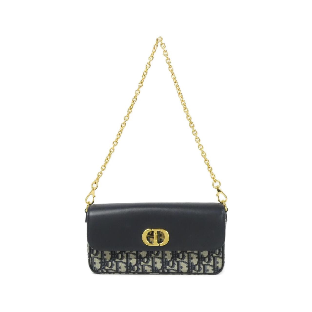 Christian Dior DIOR OBLIQUE 30 Montaigne Avenue East West Bag S235...