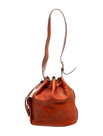 Bally Leather Bucket Bag
