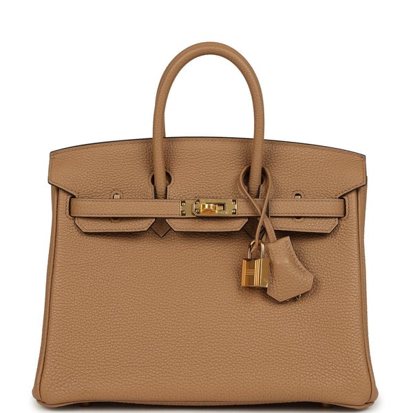 Hermes Hermes Birkin 25 Chai Togo Gold Hardware