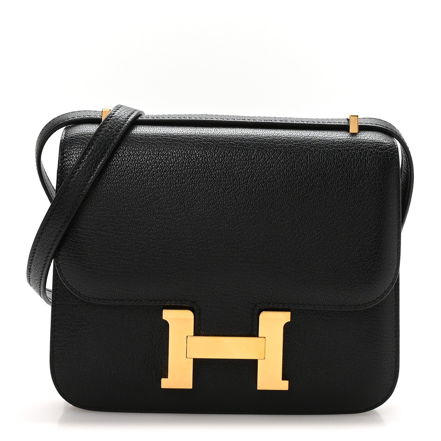 Hermes Hermes Chevre Mysore Constance 18 Black