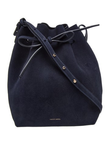 Suede Bucket Bag