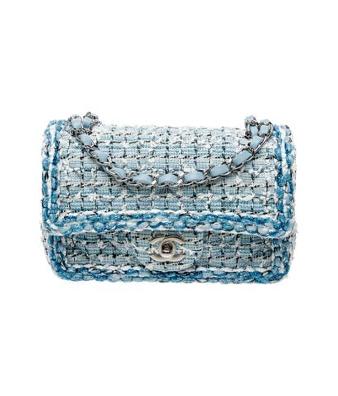 Chanel Classic Tweed Rectangular Mini Flap Bag