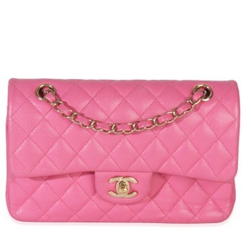 Leather Double Flap Small