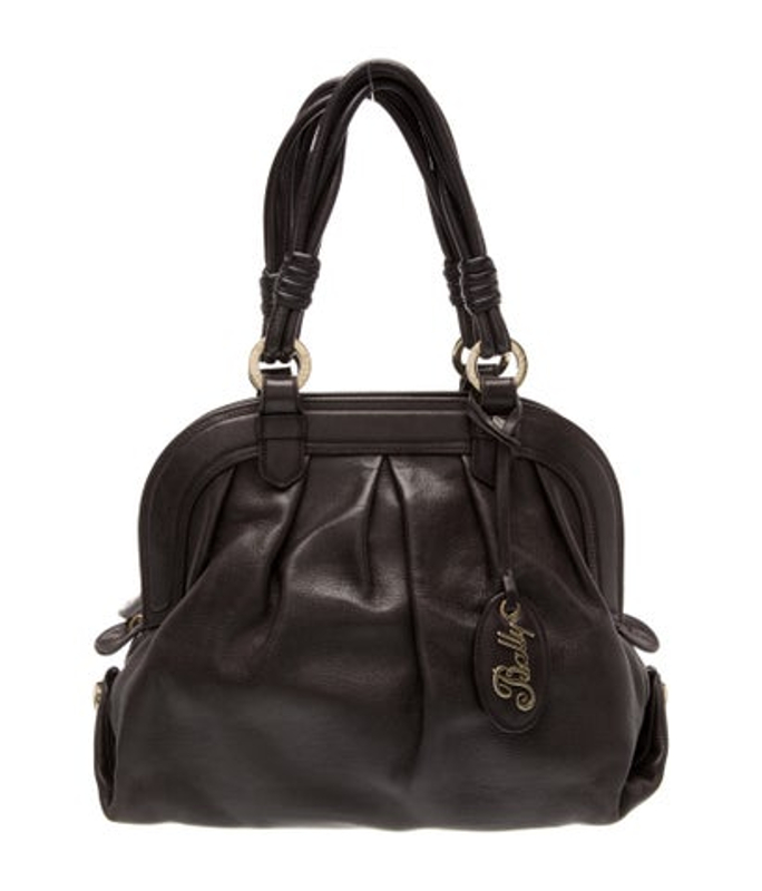 Bally Leather Top Handle Bag