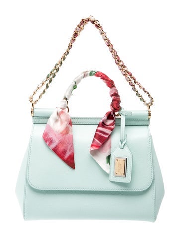 Dolce & Gabbana Leather Top Handle Bag