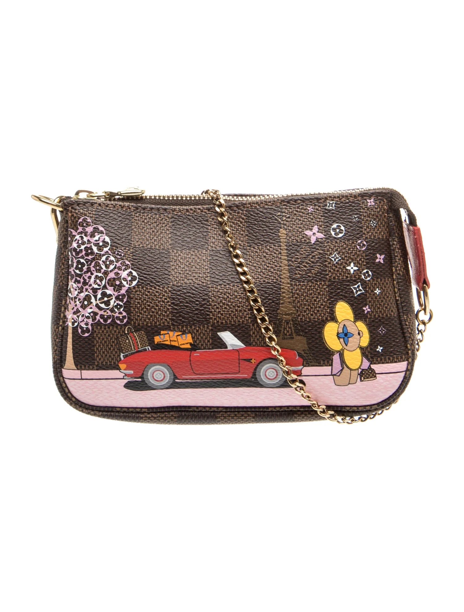 Damier Ebene Pochette Accessoires Mini