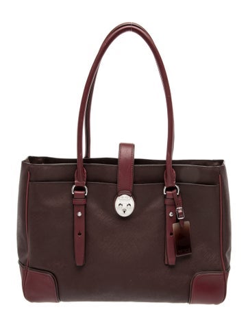 Saffiano Leather Shoulder Bag