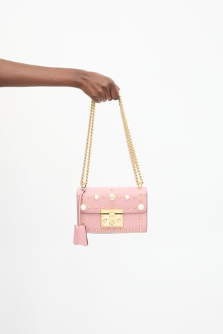 Leather Padlock Bag