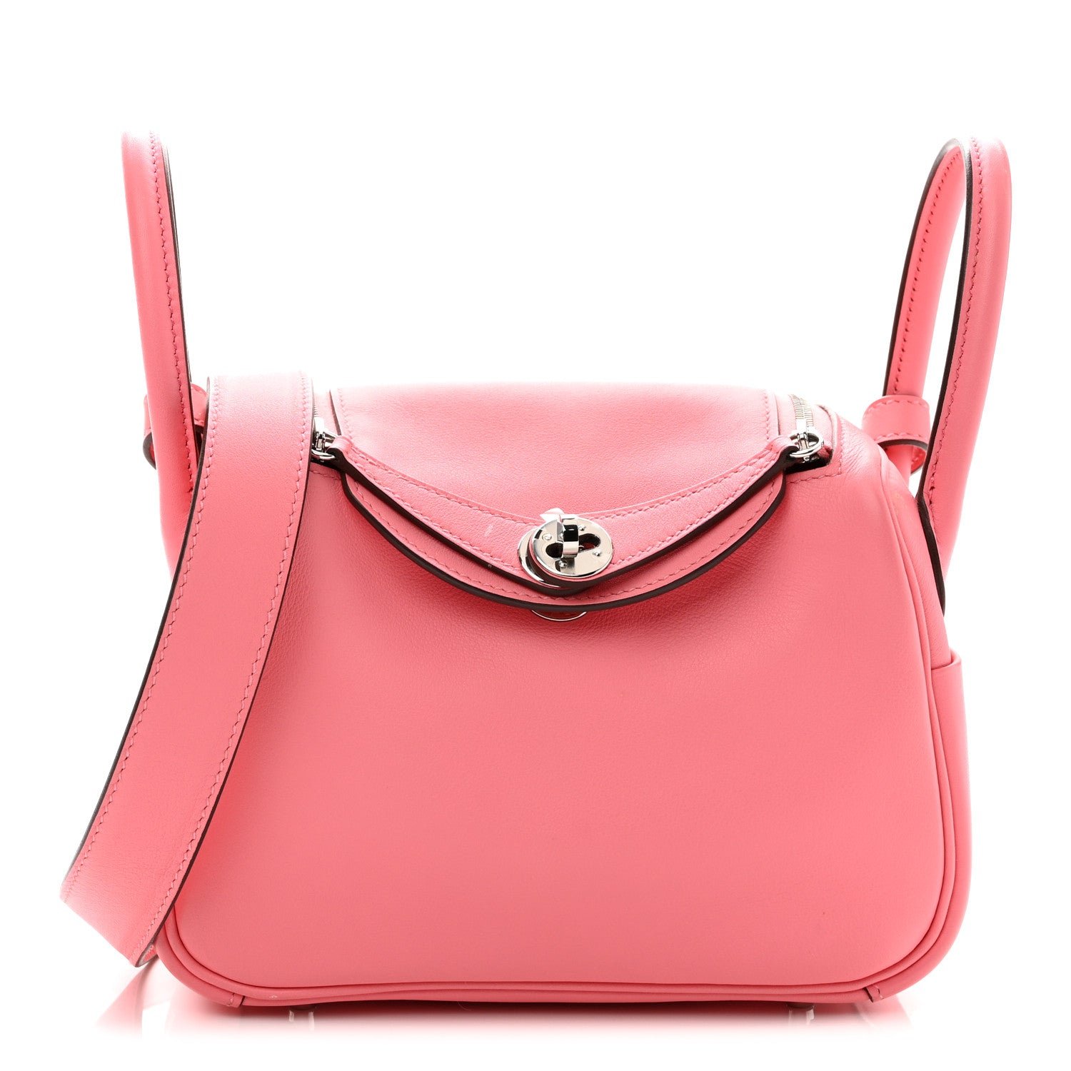 Hermes Swift Mini Lindy 20 Rose Ete