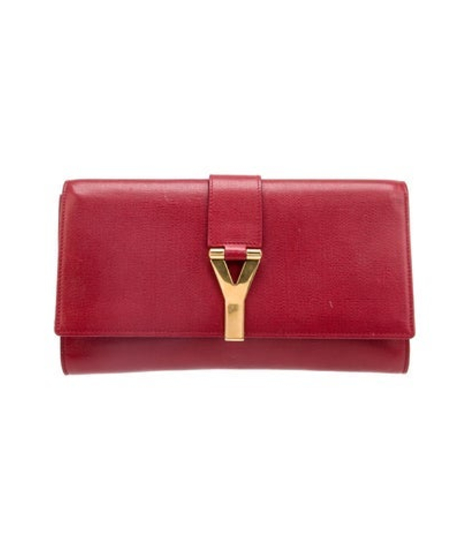 Saint Laurent Saint Laurent Leather Clutch