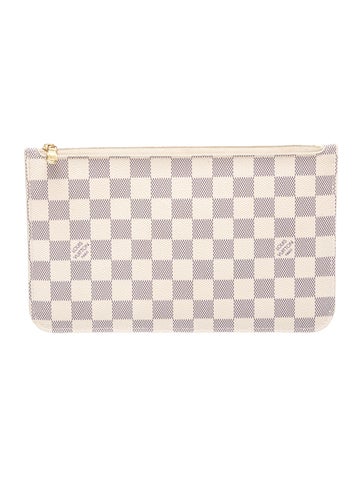 Damier Azur Neverfull Pouch