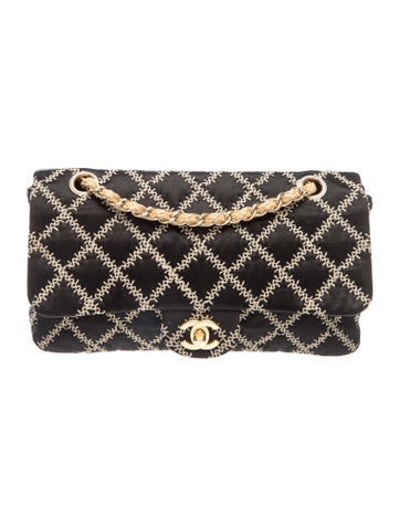 Medium Satin Flap Bag