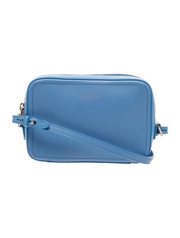 Smythson Leather Crossbody Bag