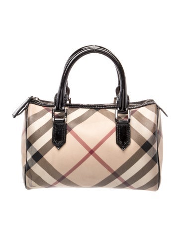Nova Check Top Handle Bag
