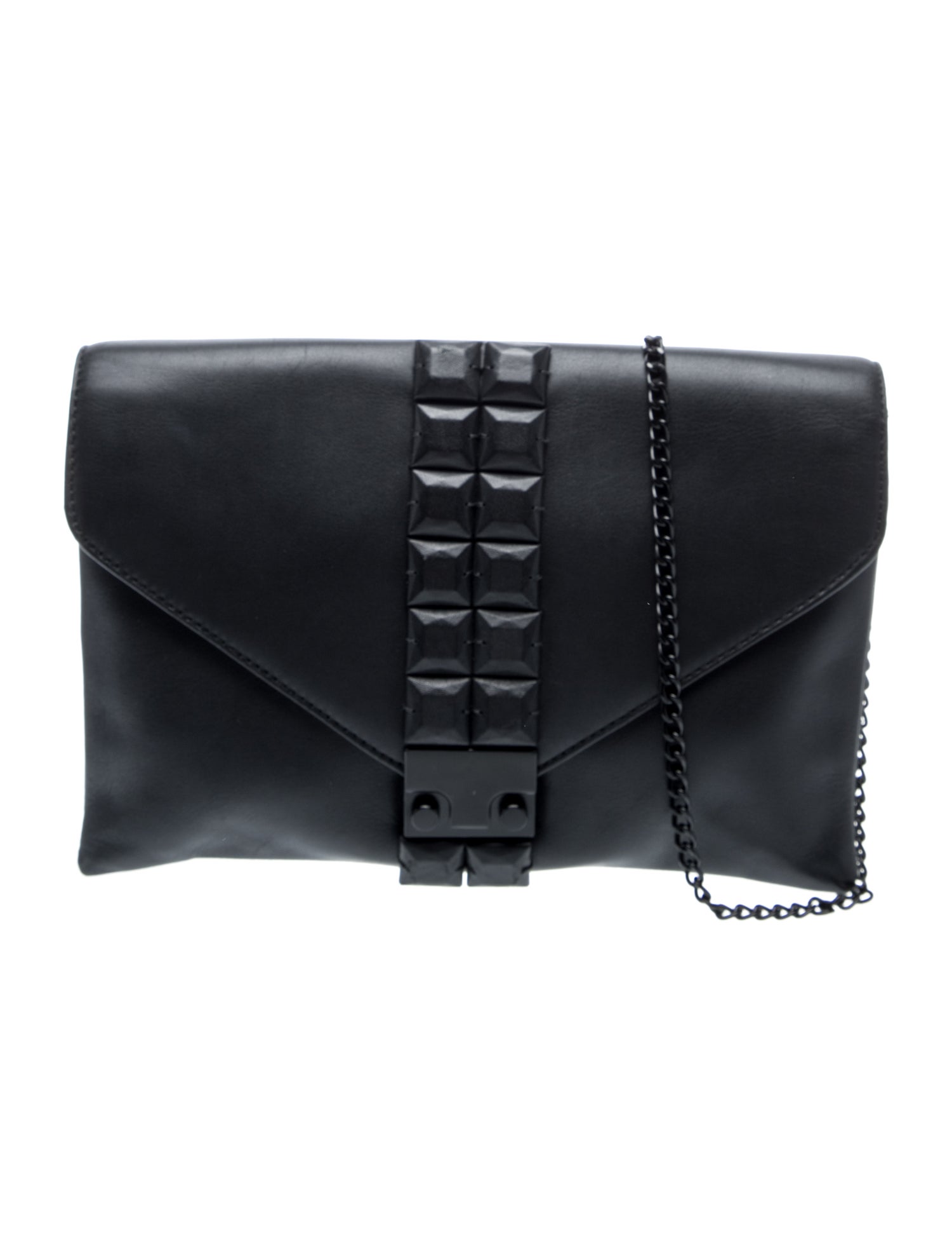Loeffler Randall Leather Clutch