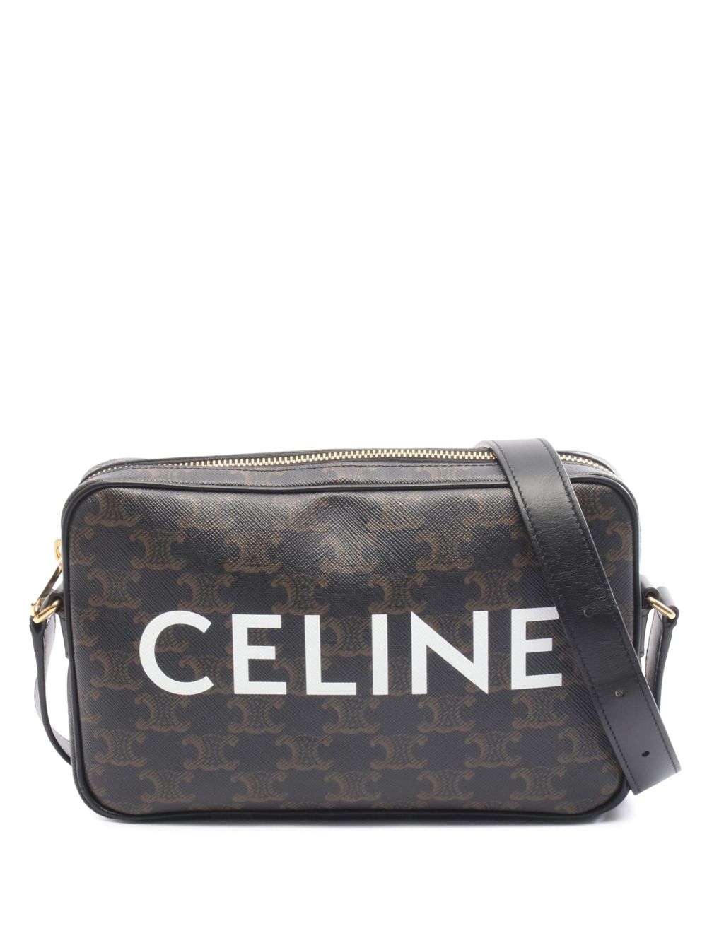 2021-2026 Medium Triomphe Coated Canvas Messenger Bag crossbody bag
