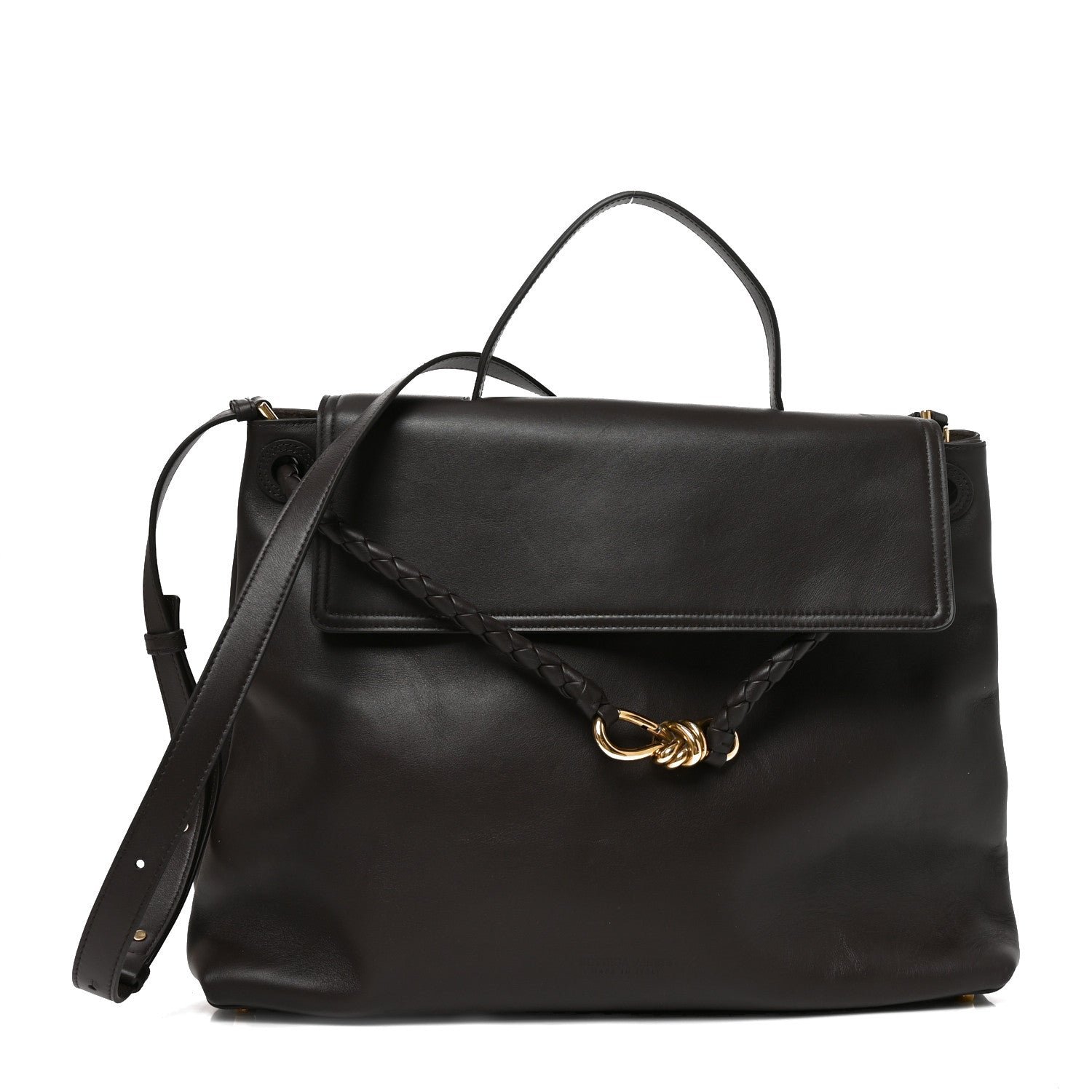 Bottega Veneta Silky Calfskin Large Ciao Ciao Fondant