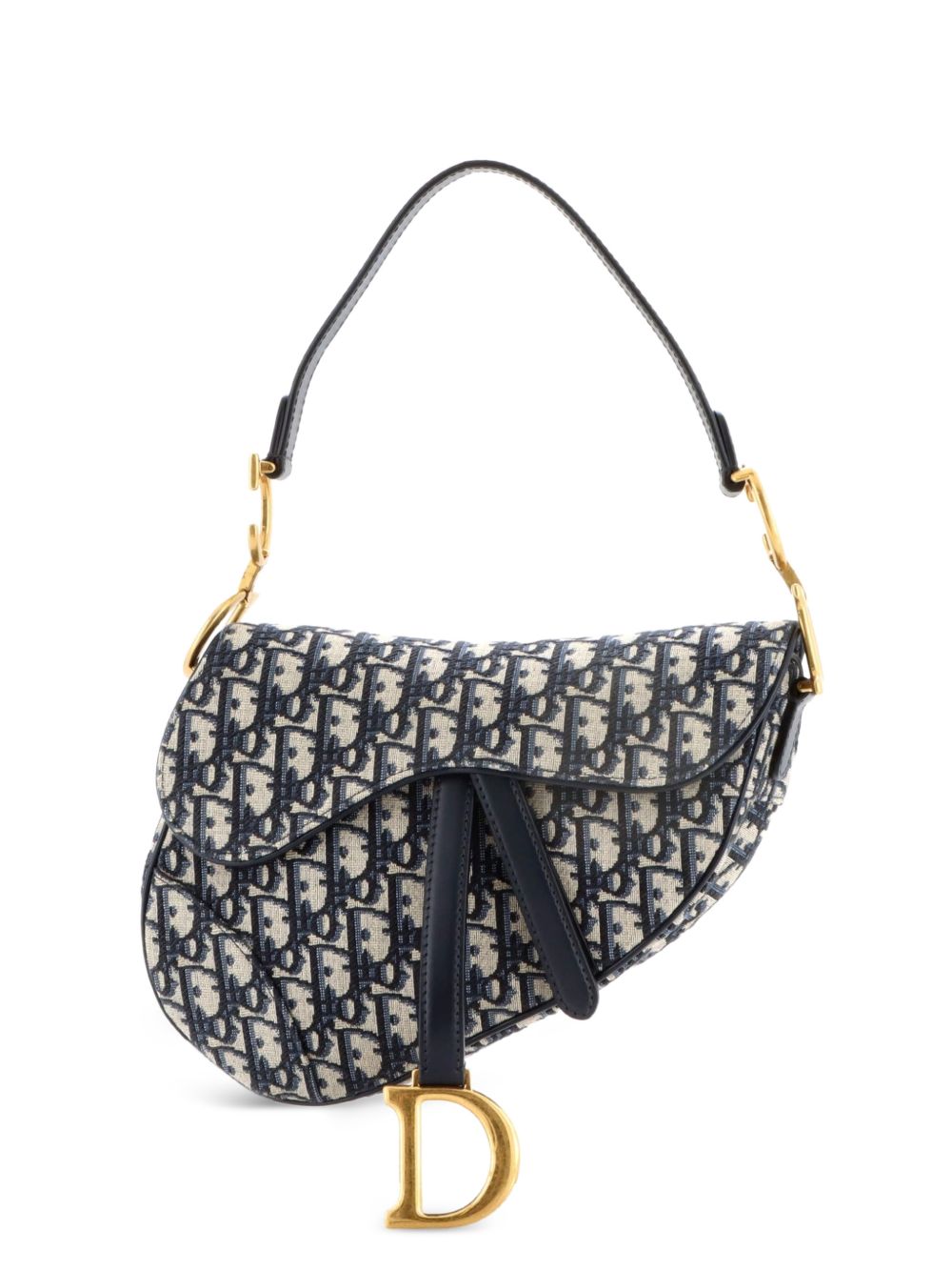 Saddle Handbag Oblique Canvas Medium shoulder bag