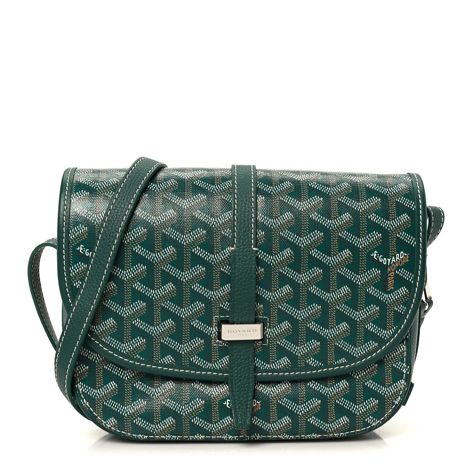 Goyard Goyard Goyardine Belvedere II PM Messenger Bag Green