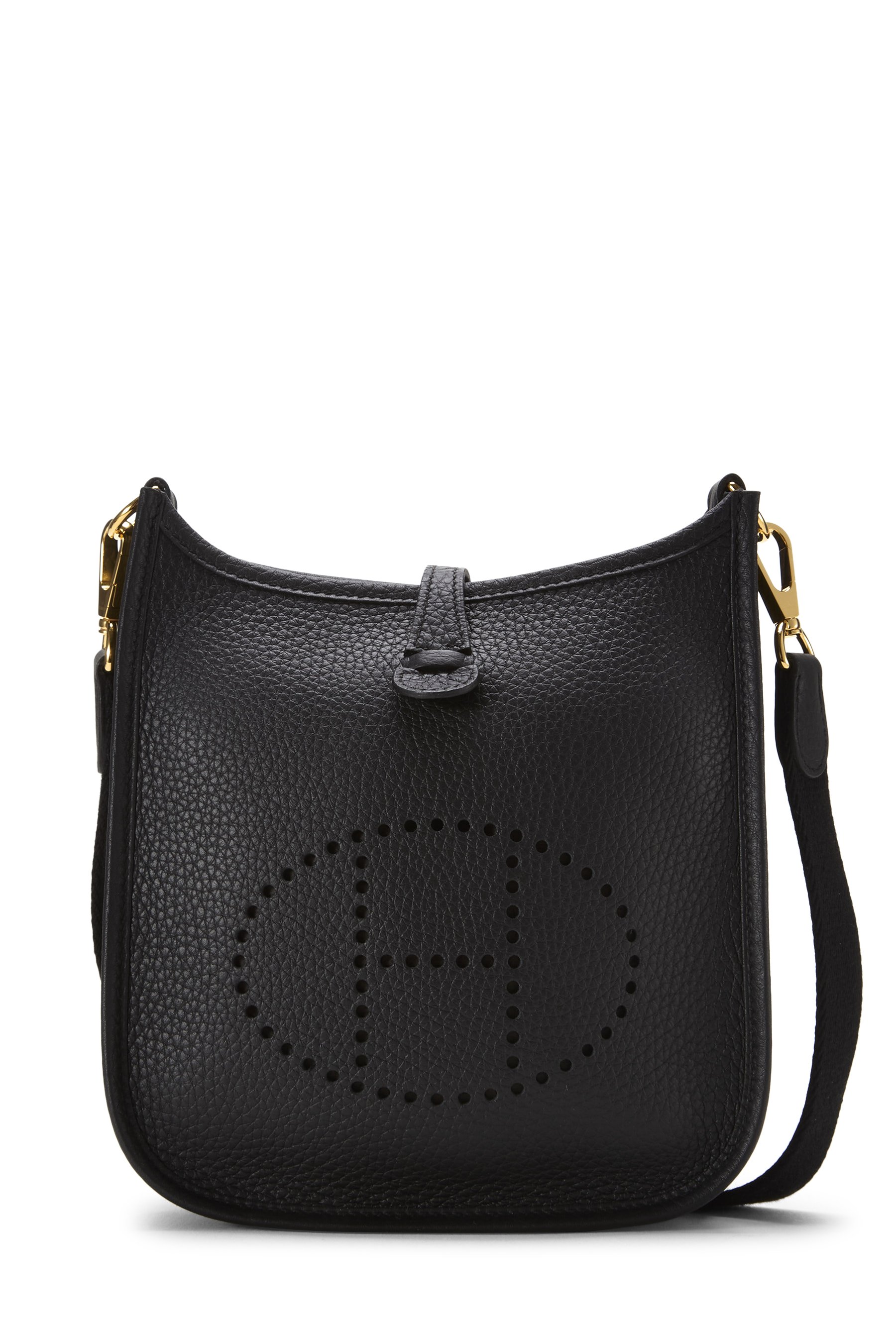 Hermes Black Clemence Evelyne Amazone TPM