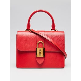 Louis Vuitton Coquelicot Epi Leather Locky BB Bag