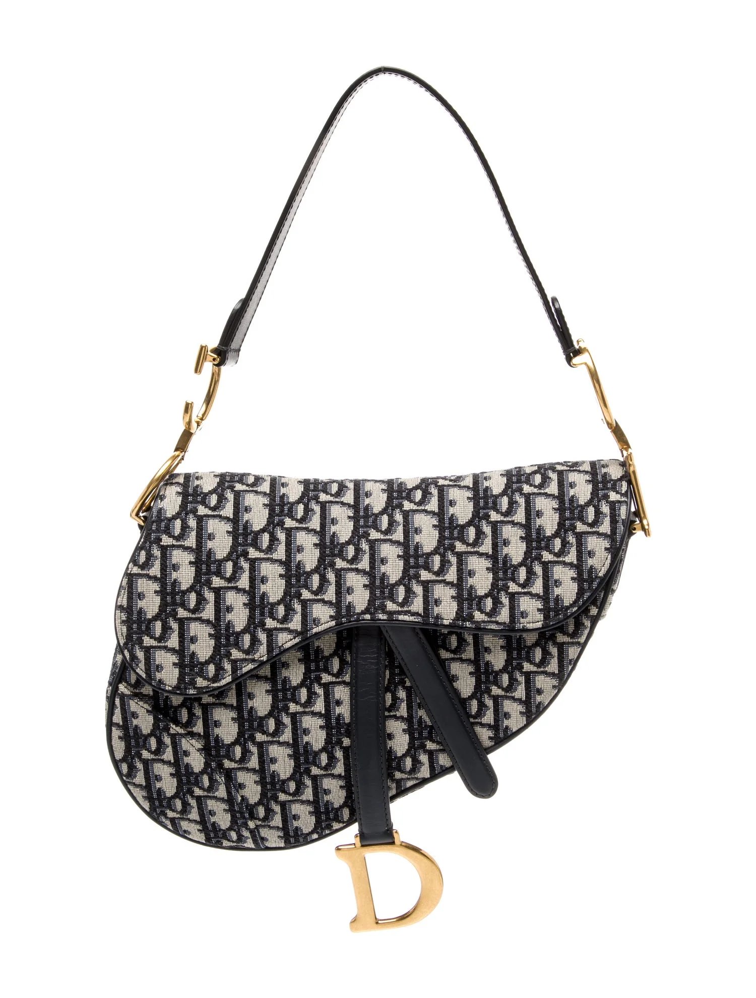 Oblique Jacquard Saddle