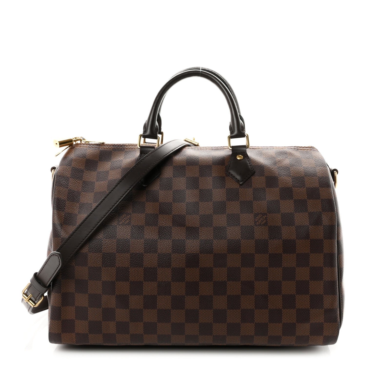 Louis Vuitton Damier Ebene Speedy Bandouliere 35