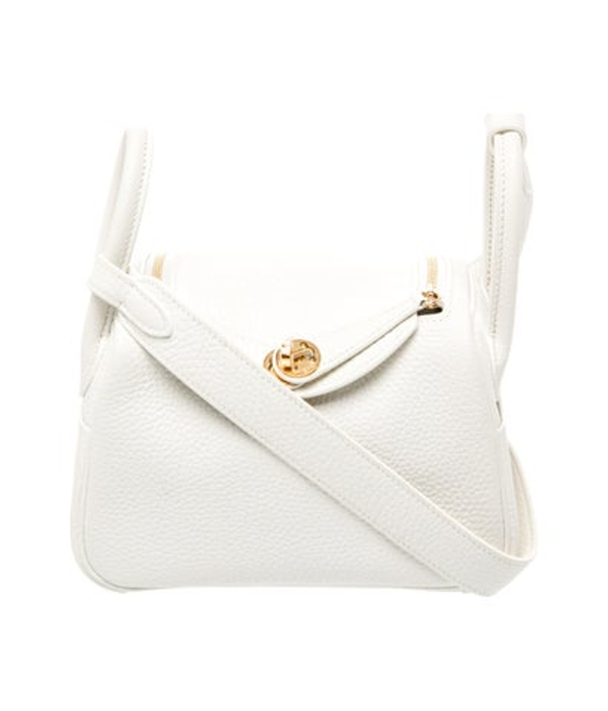 Hermes 2023 Taurillon Clemence Mini Lindy 20