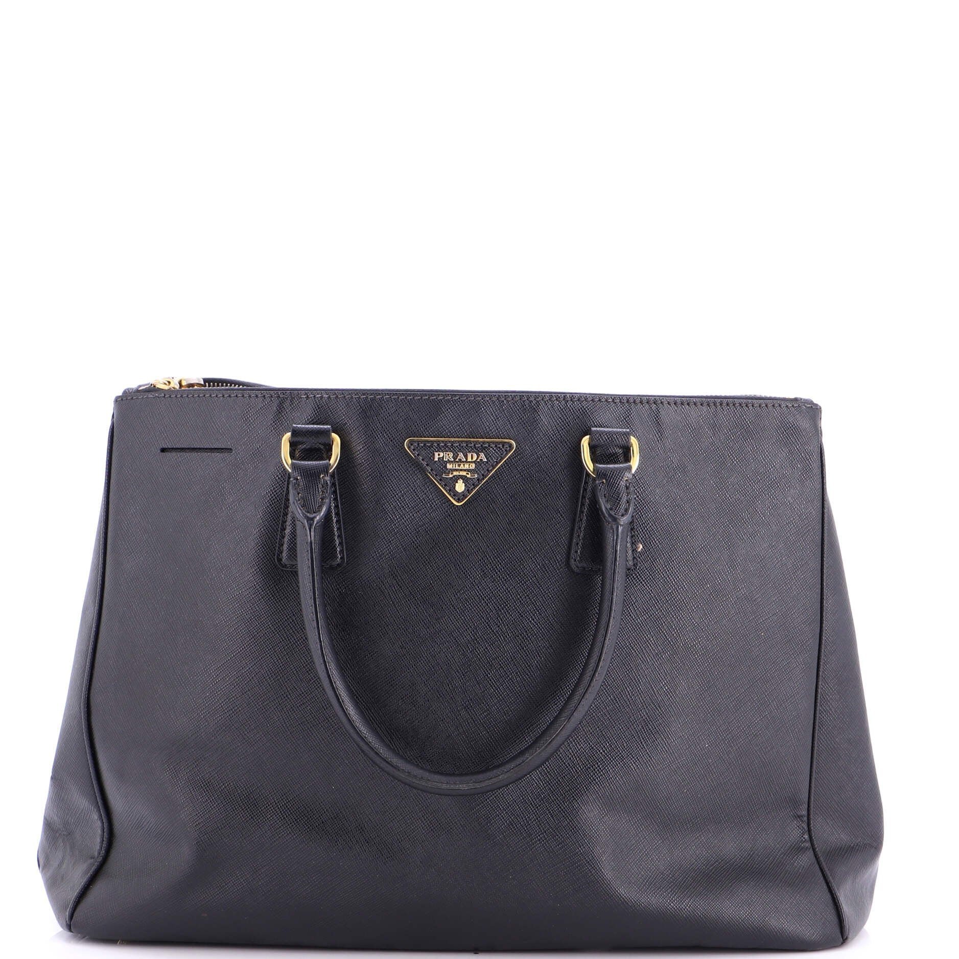 Leather tote