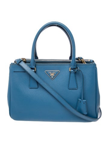 Saffiano Leather Galleria Double Zip Large