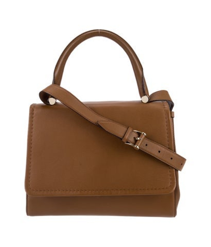 Max Mara Mara Leather Top Handle Bag