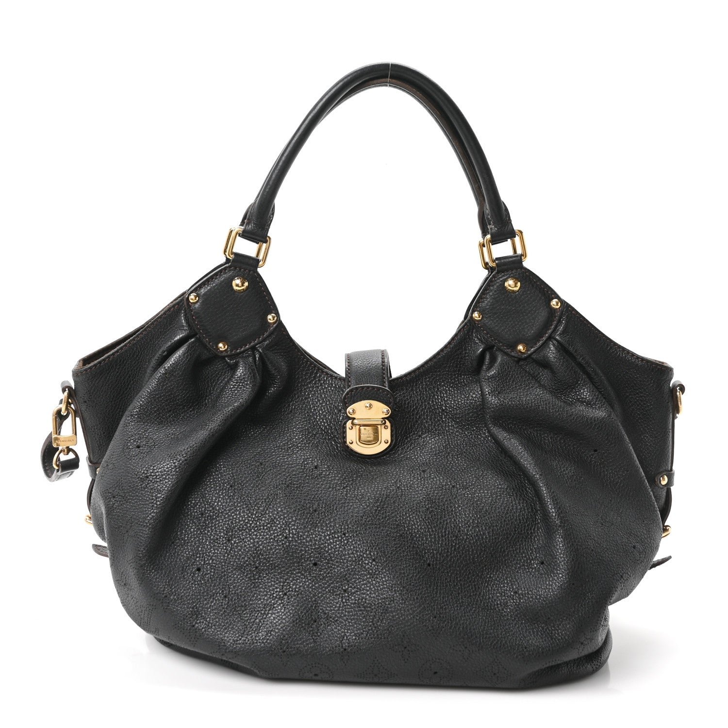 Louis Vuitton Mahina L Black