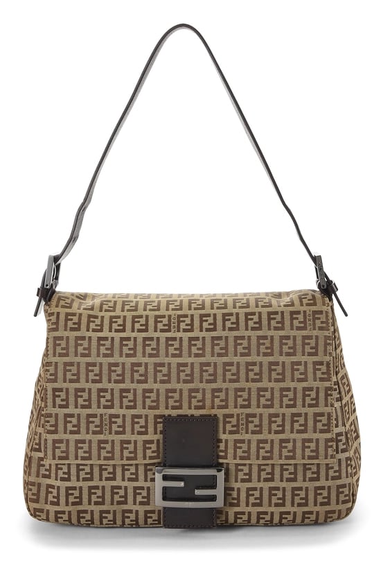 Fendi Beige Zucchino Canvas Mama