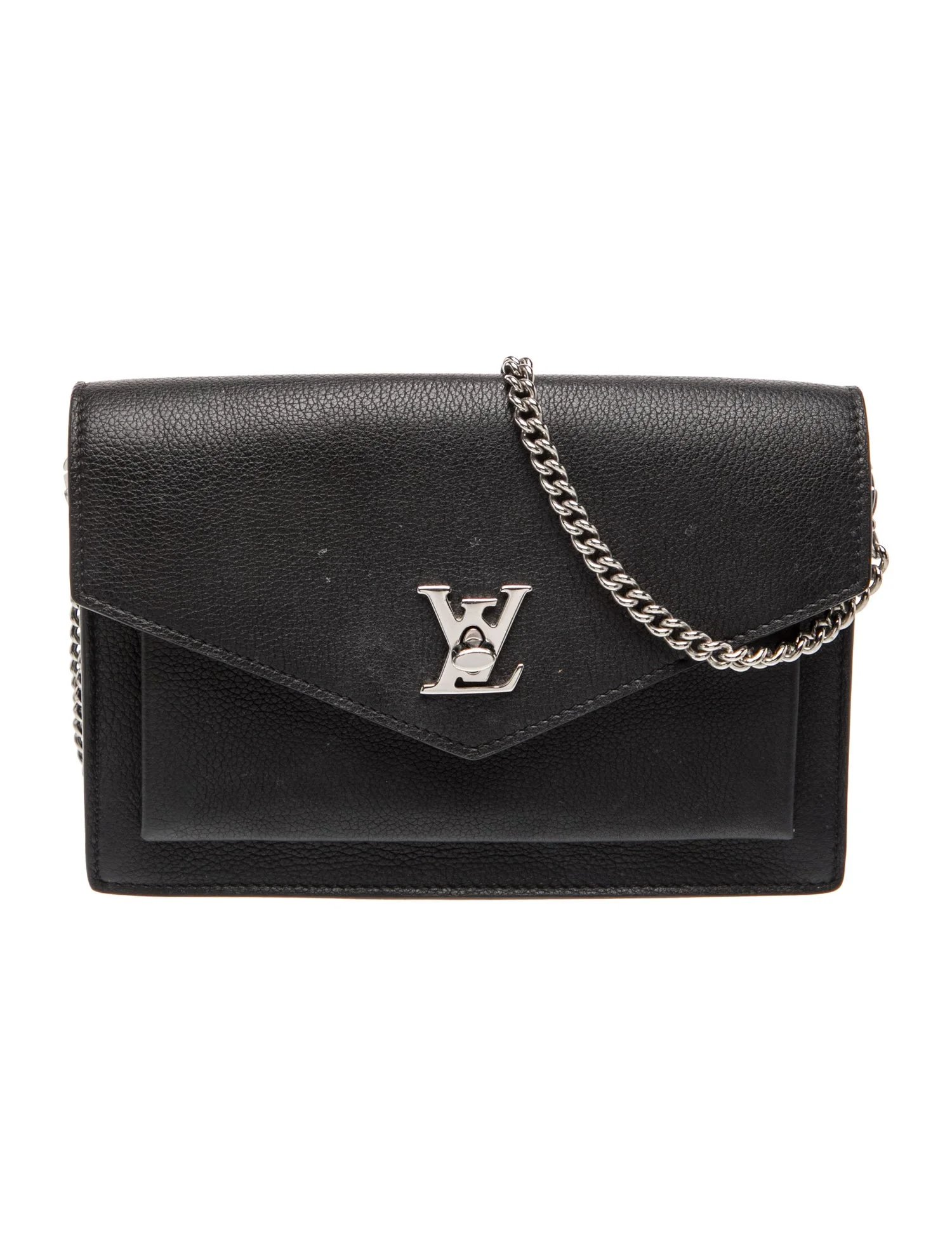 Leather MyLockMe Chain Pochette