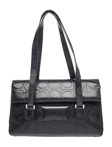 Ferragamo Leather Shoulder Bag