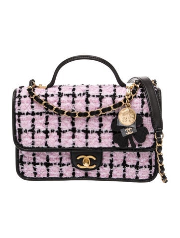 Tweed School Memory Flap Bag