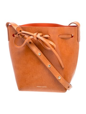 Mansur Gavriel Leather Bucket Bag