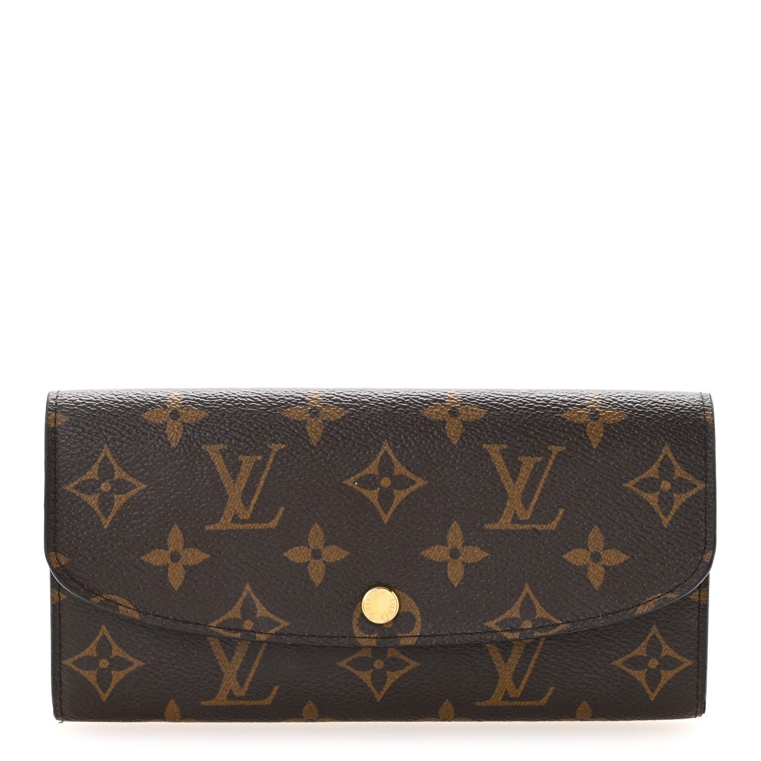 Louis Vuitton Monogram Emilie Wallet Rose Ballerine
