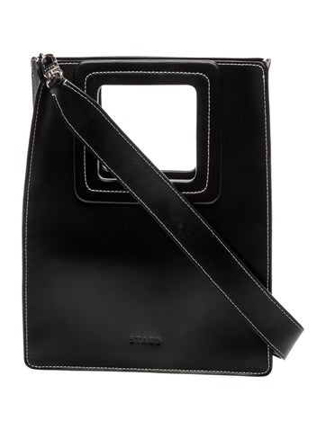 Leather Top Handle Bag