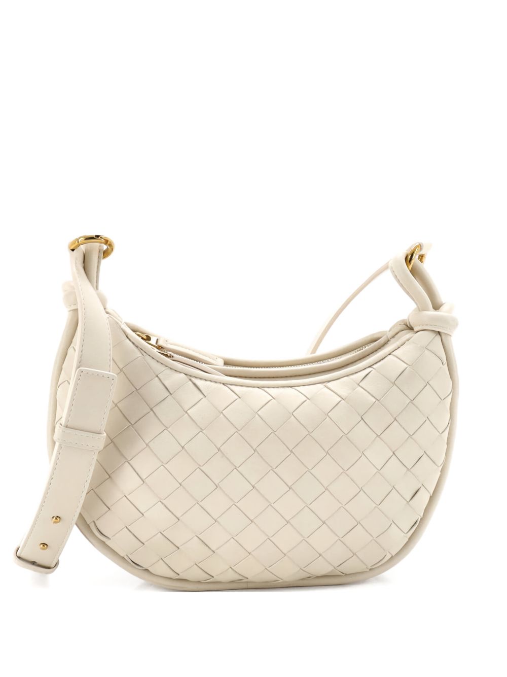 Gemelli Intrecciato Leather Small crossbody bag