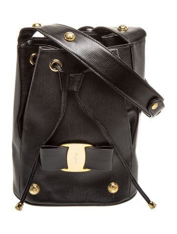 Leather Bucket Bag