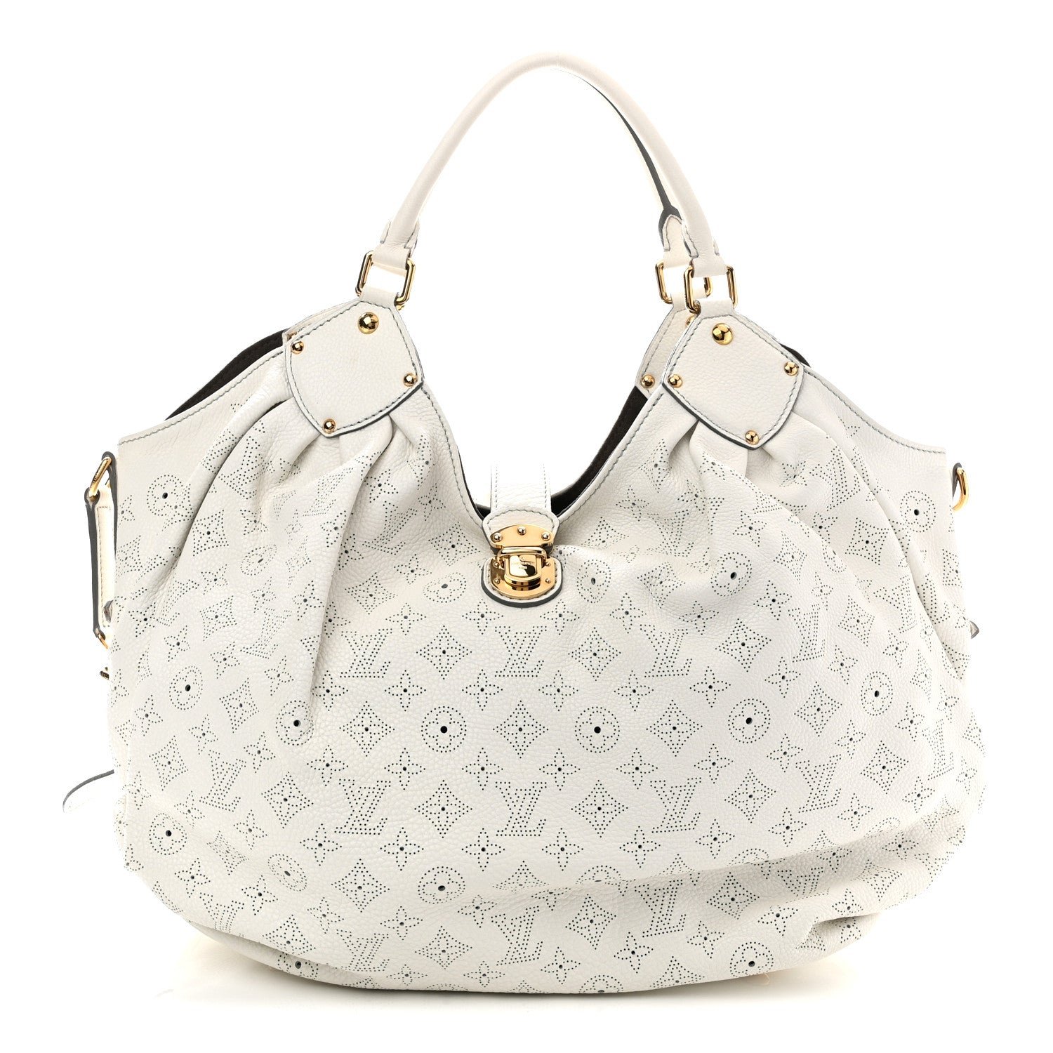 Louis Vuitton Mahina XL White