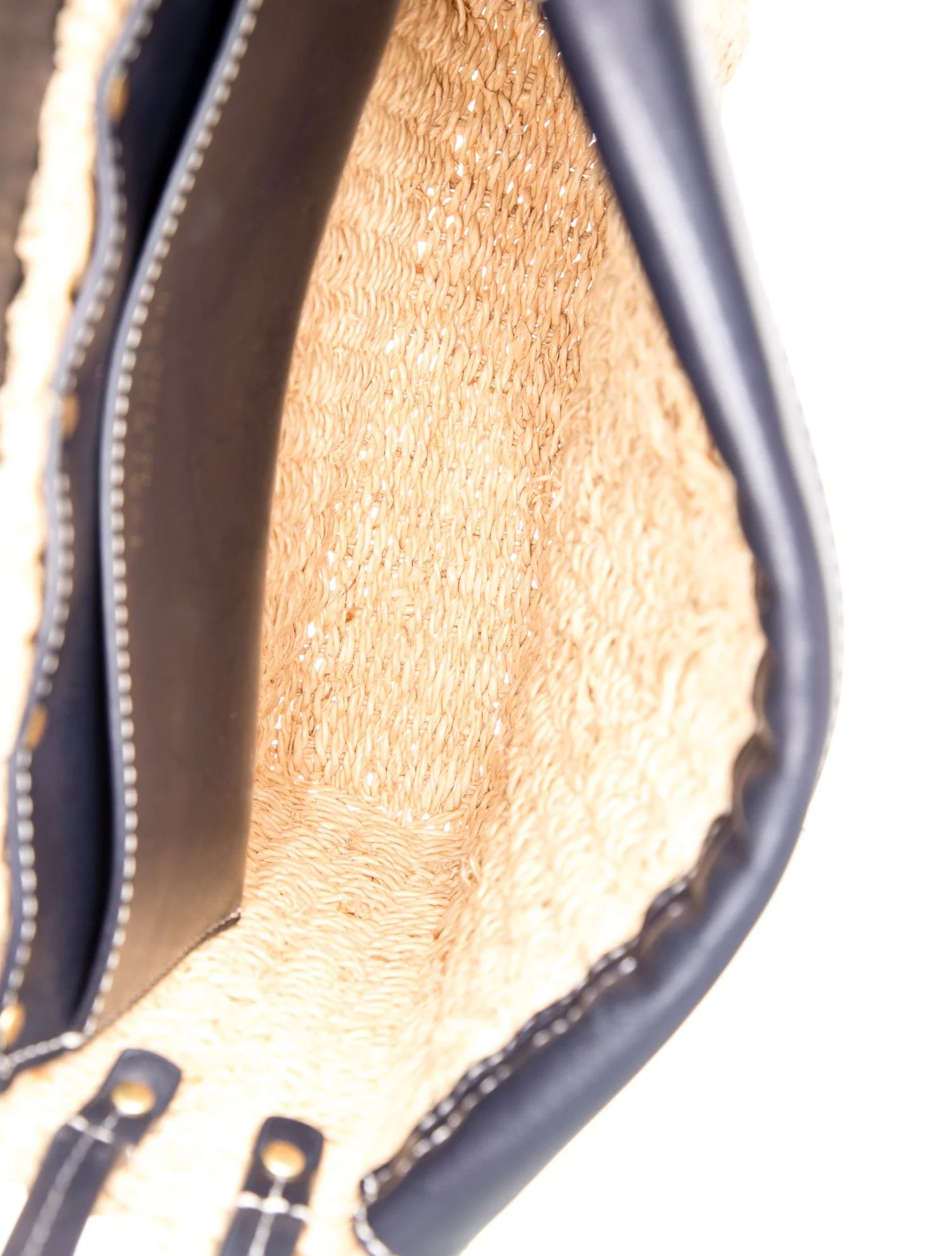 Tory Burch Straw Crossbody Bag