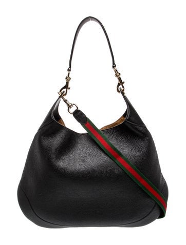 Leather Soft Grained Calfskin Maxi B Hobo Maxi